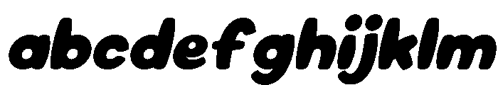 Chicago Sunday Slant Regular FONT