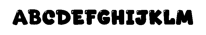 Chick Garden Font UPPERCASE