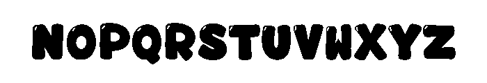 Chick Garden Font LOWERCASE
