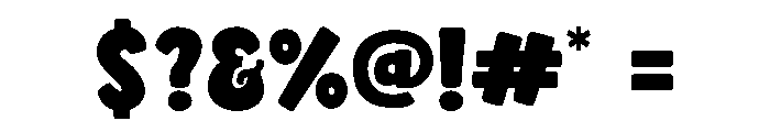 Chick Font OTHER CHARS