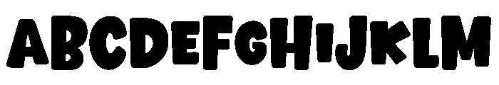 Chick Font UPPERCASE