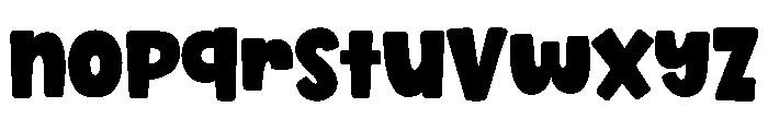 Chick Font LOWERCASE