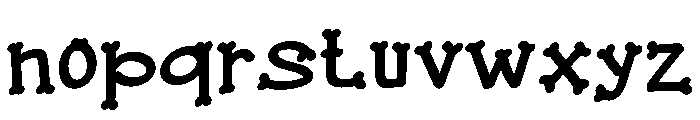 Chickbone Font LOWERCASE