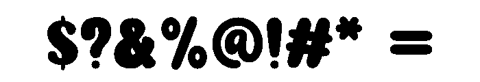 Chicken Alfredo Font OTHER CHARS