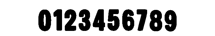 Chicken Bold Regular Font OTHER CHARS
