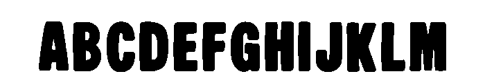 Chicken Bold Regular FONT