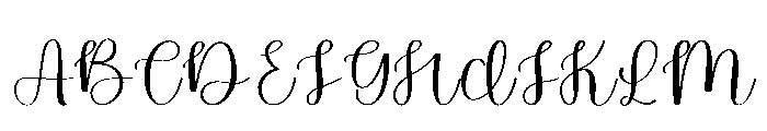 Chicken Curry Font UPPERCASE