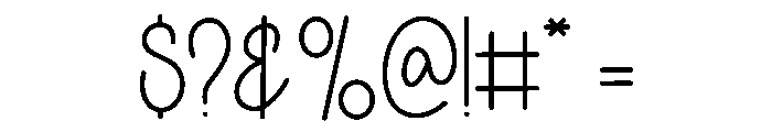 Chicken Hawk Font OTHER CHARS