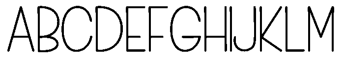 Chicken Hawk Font UPPERCASE