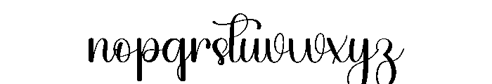 Chicken Homemade Font LOWERCASE
