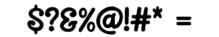 Chicken Nugget Font OTHER CHARS