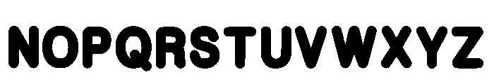 Chico Choci Regular Font LOWERCASE