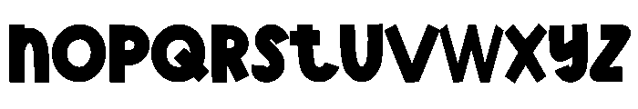 Chicoe Font LOWERCASE