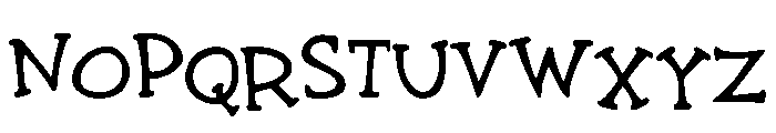 Chicory Font UPPERCASE