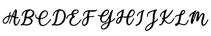 Chicozapote Font UPPERCASE