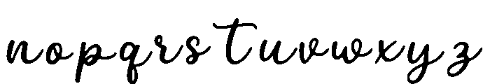 Chicozapote Font LOWERCASE
