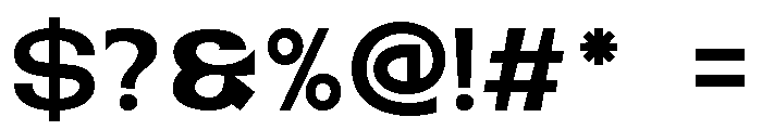Chiers Regular Font OTHER CHARS