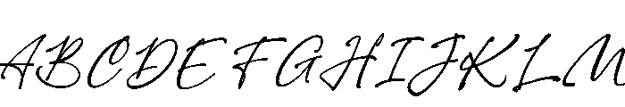Chiffon Boulevard Regular Font UPPERCASE