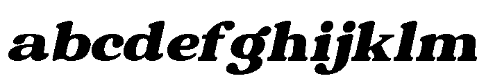 Chigora Display Expanded Italic FONT