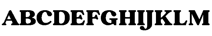 Chigora Display Expanded Font UPPERCASE