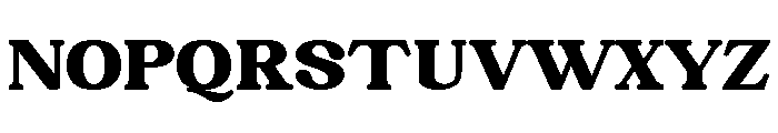 Chigora Display Expanded Font UPPERCASE