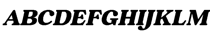 Chigora Display Extra Exp Ita Font UPPERCASE