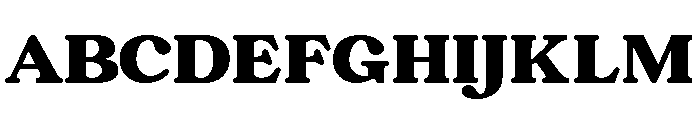Chigora Display Extra Exp Font UPPERCASE