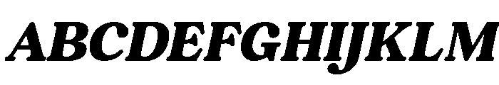Chigora Display Italic Font UPPERCASE