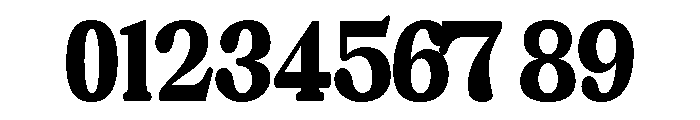 Chigora Display Regular Font OTHER CHARS