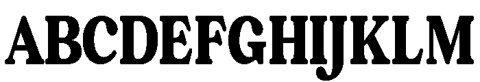 Chigora Display Regular Font UPPERCASE