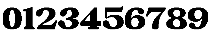 Chigora Display Semi Cond Font OTHER CHARS