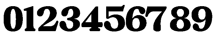 Chigora Display Semi Exp Font OTHER CHARS