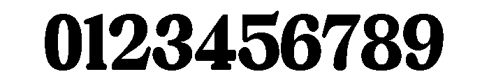Chigora Display Ultra Cond Font OTHER CHARS