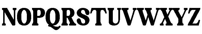 Chigora Display Ultra Cond Font UPPERCASE
