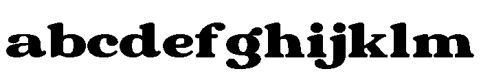 Chigora Display Ultra Exp FONT