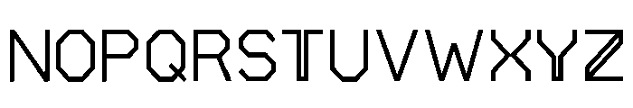 Chiku Regular Font UPPERCASE