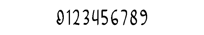 Chikua Brush Font OTHER CHARS