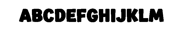 Child Name Font UPPERCASE