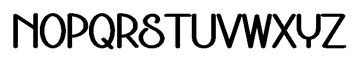 Childream Font UPPERCASE