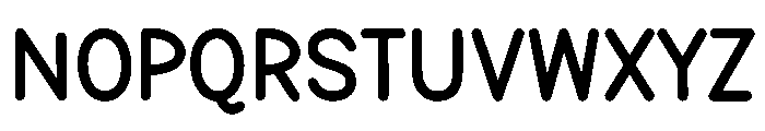 Children Brooklyn Regular Font LOWERCASE