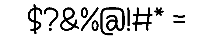 Children Empathy Font OTHER CHARS