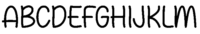 Children Empathy Font UPPERCASE