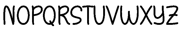 Children Empathy Font UPPERCASE