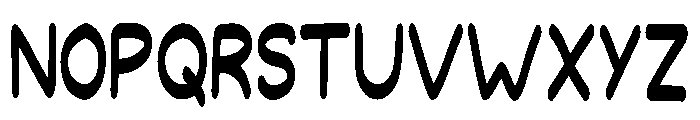 Children Writing Regular Font LOWERCASE