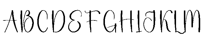 Chill Birthday Font UPPERCASE