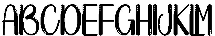 Chill Bubble Font UPPERCASE