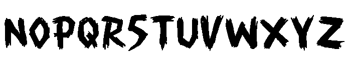 Chiller Mark Font UPPERCASE