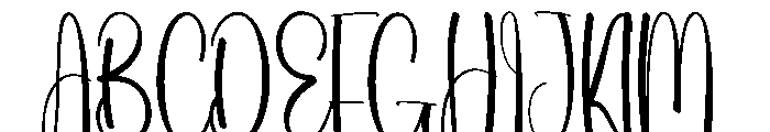 Chillguys Font UPPERCASE