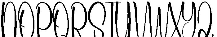 Chillguys Font UPPERCASE