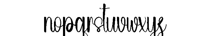 Chillguys Font LOWERCASE